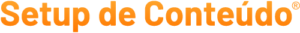 Logotipo setup de conteudo